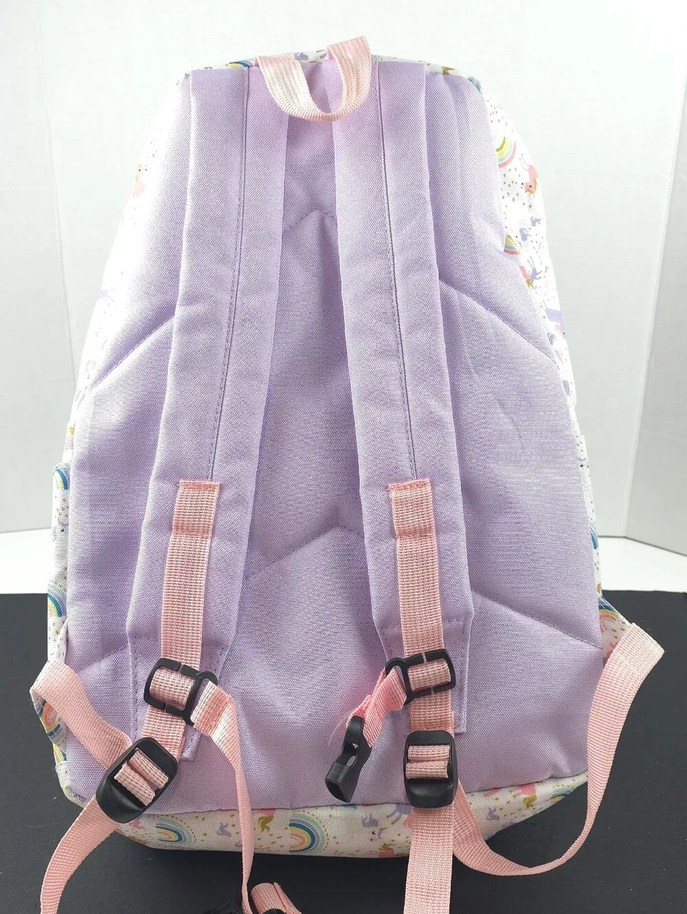 Jane Marie Unicorn Rainbow Backpack Girls Pink School Bag